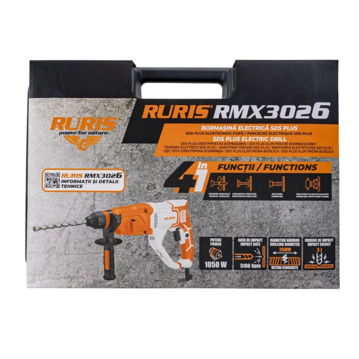 Elektrické vŕtacie kladivo SDS Plus RMX3026 Elektrické vŕtacie kladivo SDS Plus RMX3026