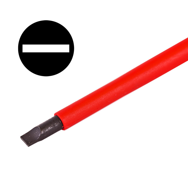 Elektrikársky skrutkovač plochý SL6,5x150 mm Elektrikársky skrutkovač plochý SL6,5x150 mm