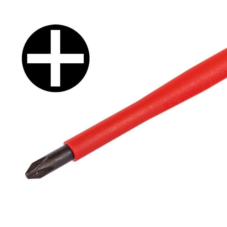 Elektrikársky skrutkovač krížový PH2x100 mm Elektrikársky skrutkovač krížový PH2x100 mm