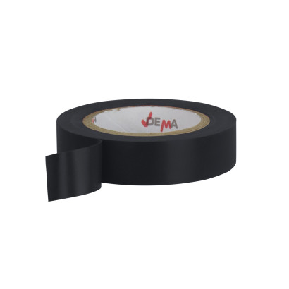 Elektrikárska izolačná páska 15 mm / 10 m, čierna, 5 ks
