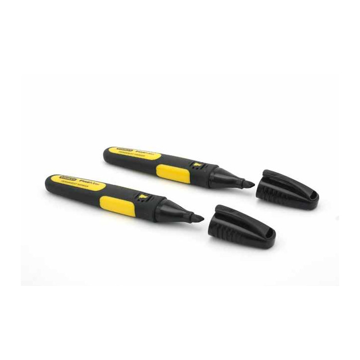 Popisovač permanentný, dlátový hrot, čierny FatMax® (2 ks na karte) 0-47-314 Popisovač permanentný, dlátový hrot, čierny FatMax® (2 ks na karte) 0-47-314