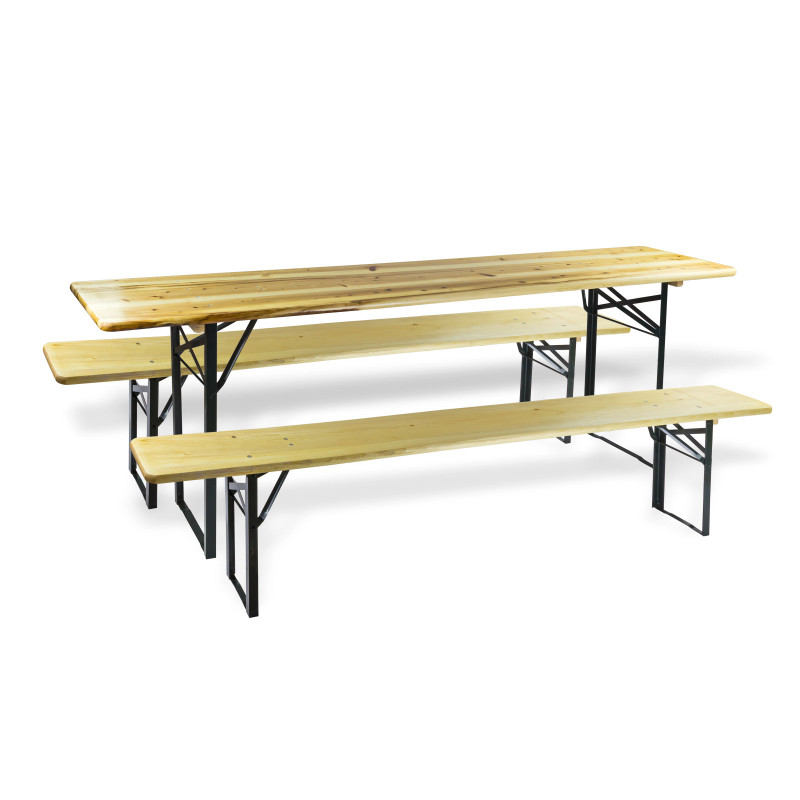 Záhradný skladací pivný set 220 cm Straubing Záhradný skladací pivný set 220 cm Straubing