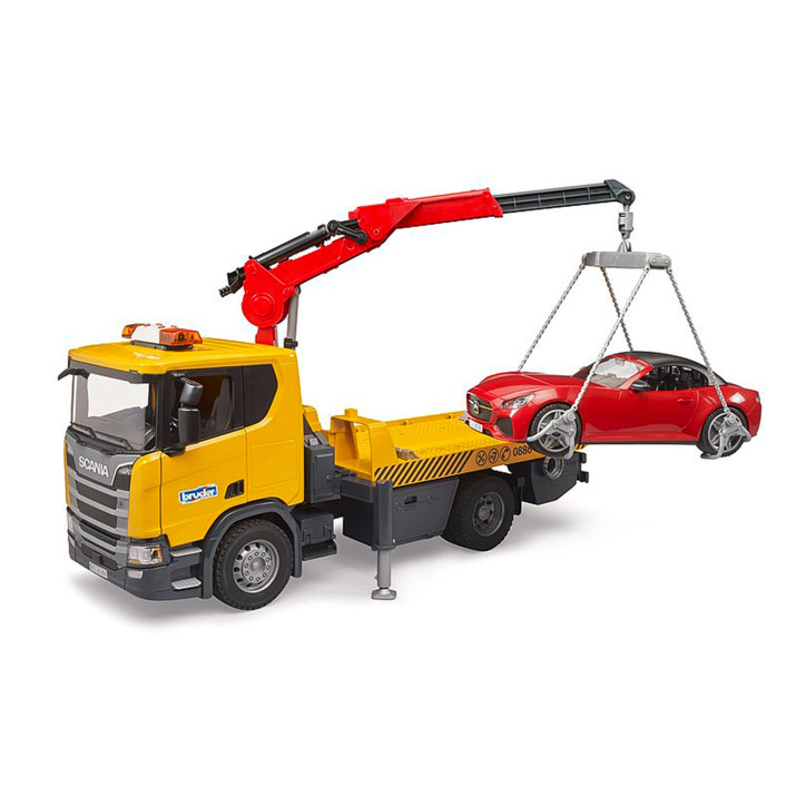 Odťahové vozidlo Scania Super 560R s kabrioletom, so svetelným a zvukovým modulom 1:16 03552 Odťahové vozidlo Scania Super 560R s kabrioletom, so svetelným a zvukovým modulom 1:16 03552