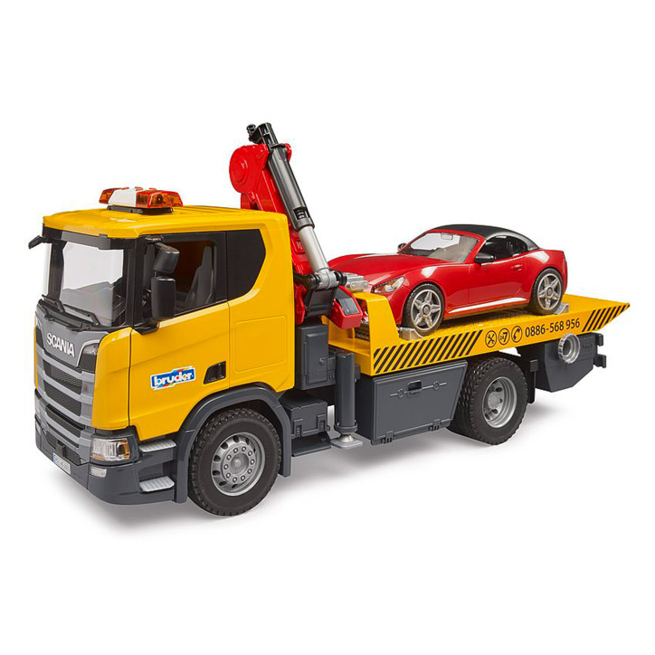 Odťahové vozidlo Scania Super 560R s kabrioletom, so svetelným a zvukovým modulom 1:16 03552 Odťahové vozidlo Scania Super 560R s kabrioletom, so svetelným a zvukovým modulom 1:16 03552