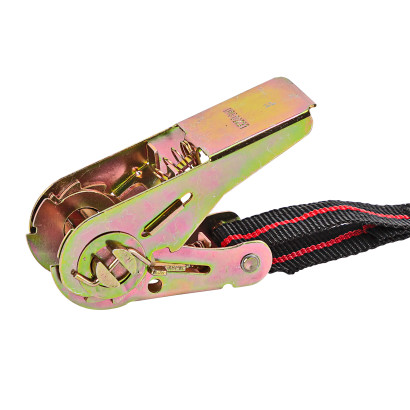 Upínací popruh s račňou a hákom dvojdielny 5 m x 25 mm / 245 kg