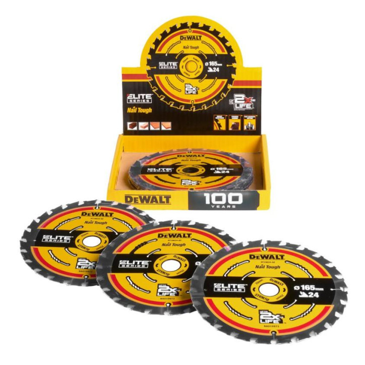 Pílový kotúč ELITE 165x20 mm 24Z Pílový kotúč ELITE 165x20 mm 24Z