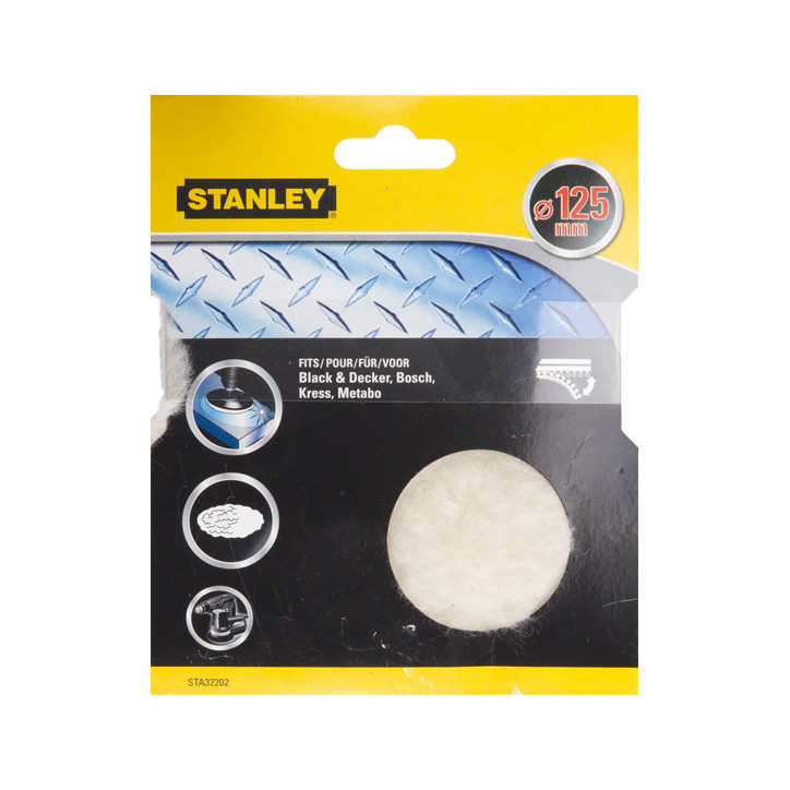 Leštiaci kotúč do vŕtačky vlnený 125 mm STA32202 Leštiaci kotúč do vŕtačky vlnený 125 mm STA32202