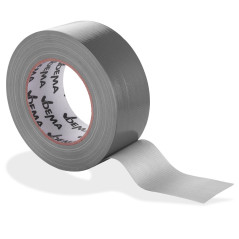 DEMA Tkaninová lepiaca páska 50 mm / 50 m, sivá