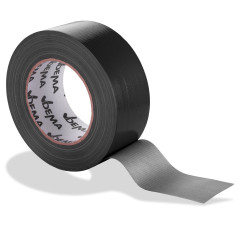 DEMA Tkaninová lepiaca páska 50 mm / 50 m, čierna