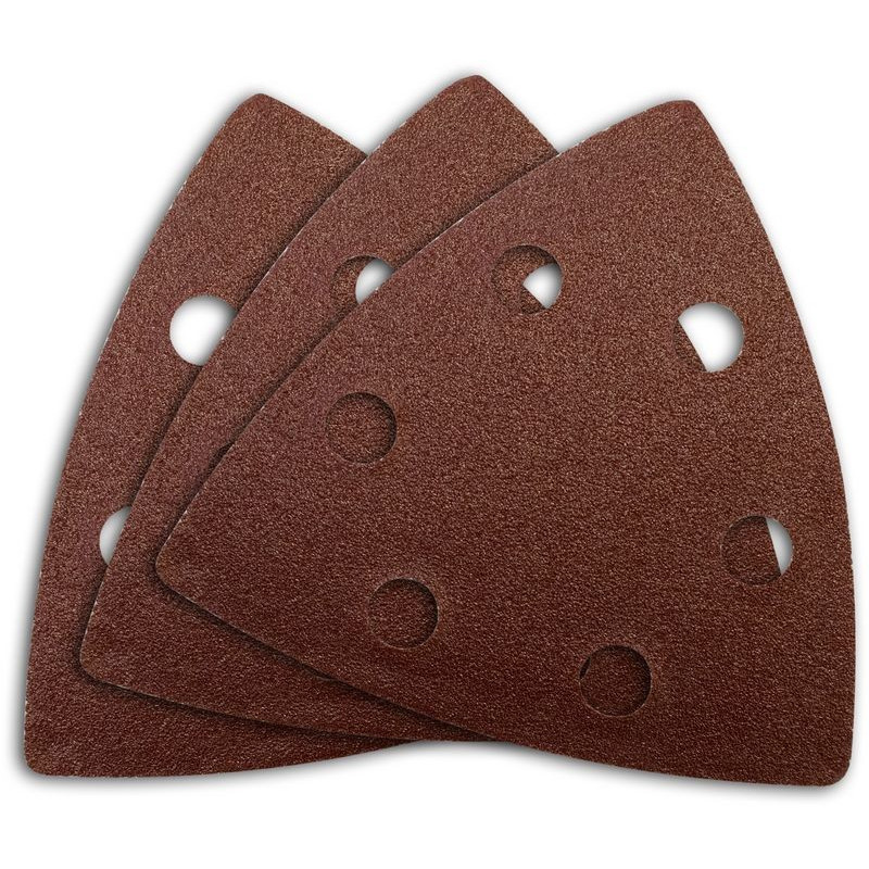 Güde Brúsny papier delta 93x93 mm, 2x K100, 2x K120, 2x K180 Güde Brúsny papier delta 93x93 mm, 2x K100, 2x K120, 2x K180