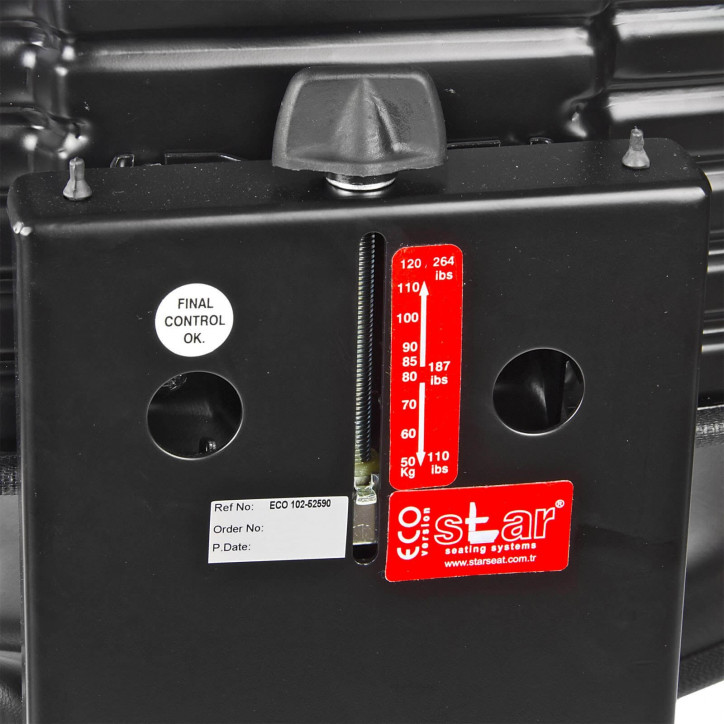Traktorové sedadlo s opierkami ECO 102 Traktorové sedadlo s opierkami ECO 102