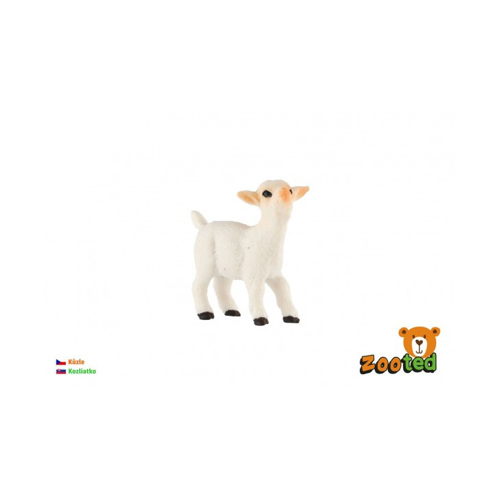 Koza domáce kozľa zooted plast 4cm v sáčku