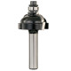 Fréza do dreva tvarová zaoblená TCT/HM R6,35 28,6x14,3 mm s vodiacim ložiskom FatMax® STA80316