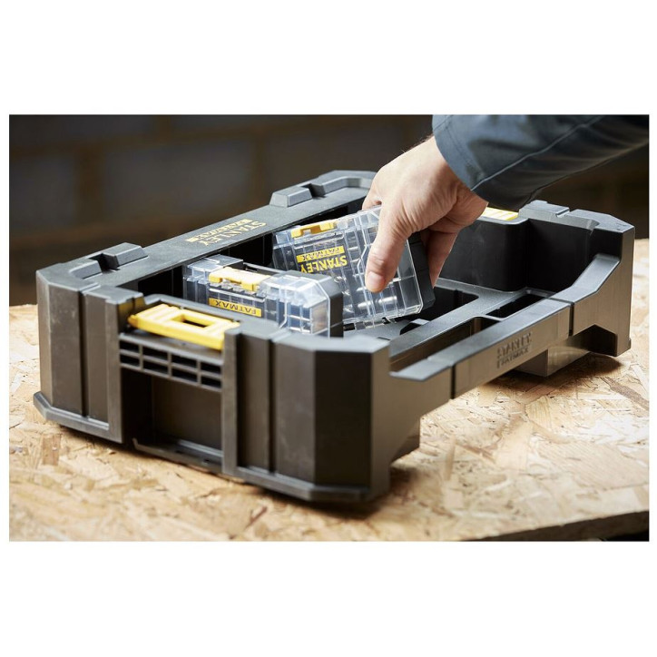 Prepravka na sady bitov a vrtákov FatMax® PRO STACK® STA88580 Prepravka na sady bitov a vrtákov FatMax® PRO STACK® STA88580