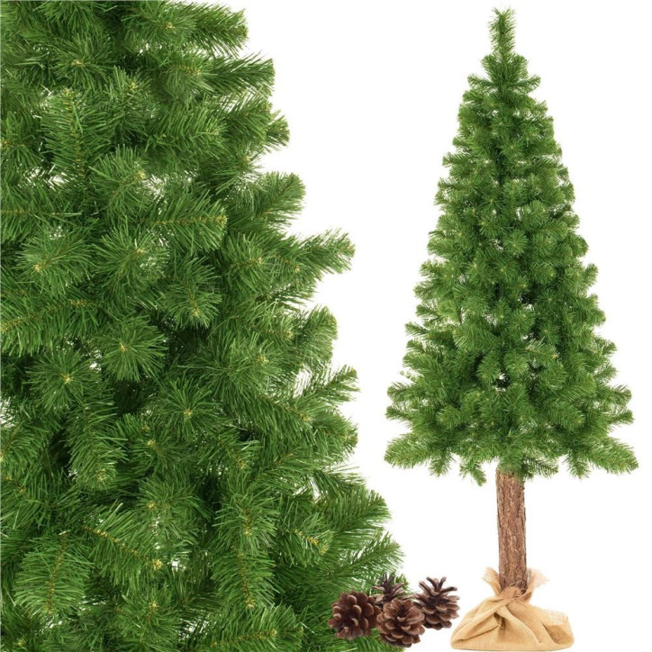 Vianočný stromček Borovica na kmienku 220 cm Vianočný stromček Borovica na kmienku 220 cm