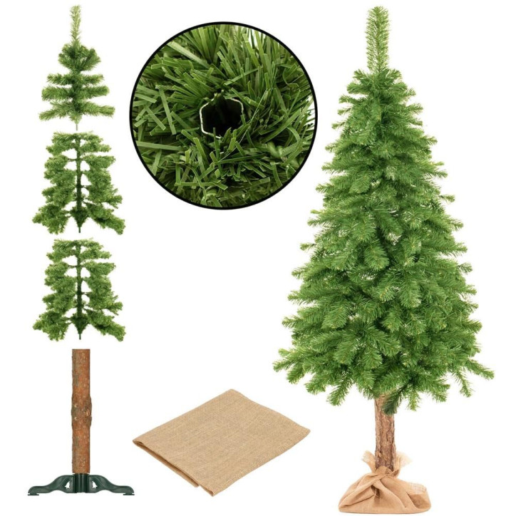 Vianočný stromček Borovica na kmienku 220 cm Vianočný stromček Borovica na kmienku 220 cm
