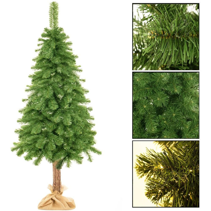 Vianočný stromček Borovica na kmienku 220 cm Vianočný stromček Borovica na kmienku 220 cm