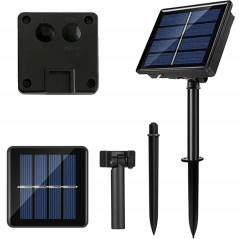 LED reťaz - 22m, 200LED, 8 funkcií, solar, IP44, multicolor