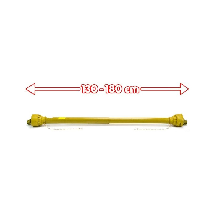 Kardan / kĺbový hriadeľ 130-180 cm 620 Nm