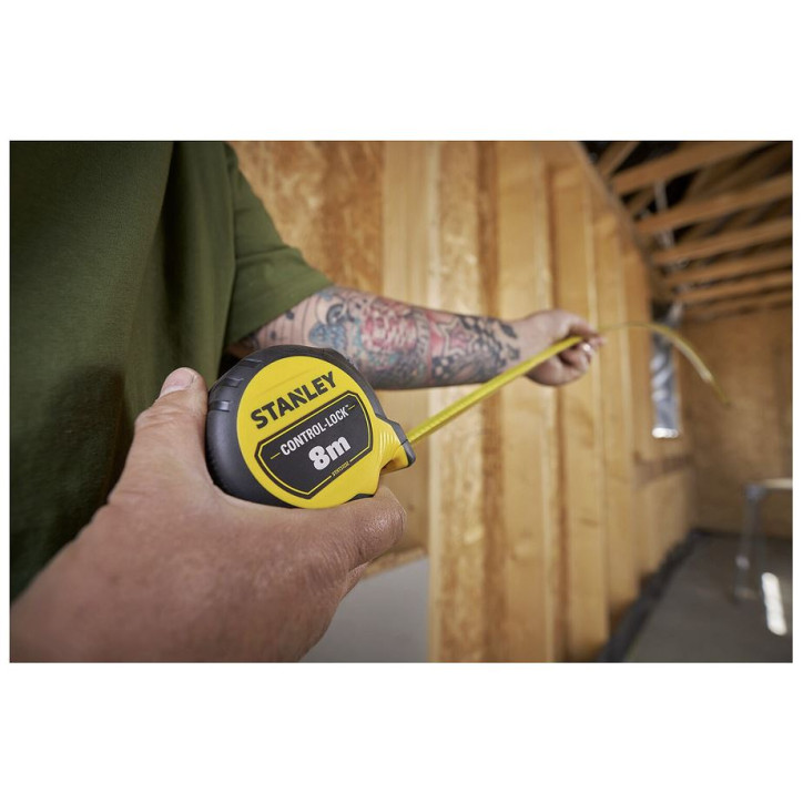 Zvinovací meter 8 m x 25 mm Control Lock™ STHT37232-0 Zvinovací meter 8 m x 25 mm Control Lock™ STHT37232-0