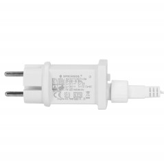 LED kvaple - 22,5m, 500LED, časovač, IP44, studená biela + záblesky