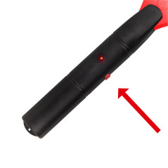 DEMA Elektrická mucholapka na hmyz, červená