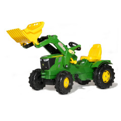Traktor s nakladačom John Deere 6210R Rolly Toys