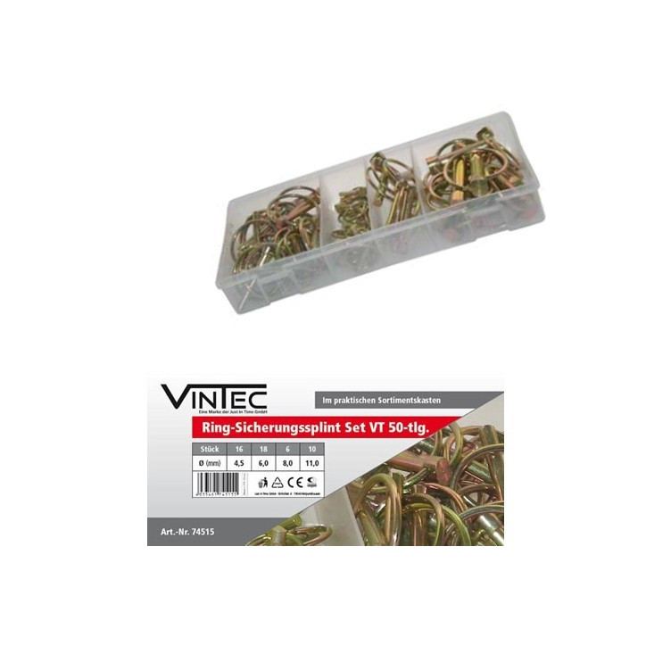 Poistné kolíky VT50