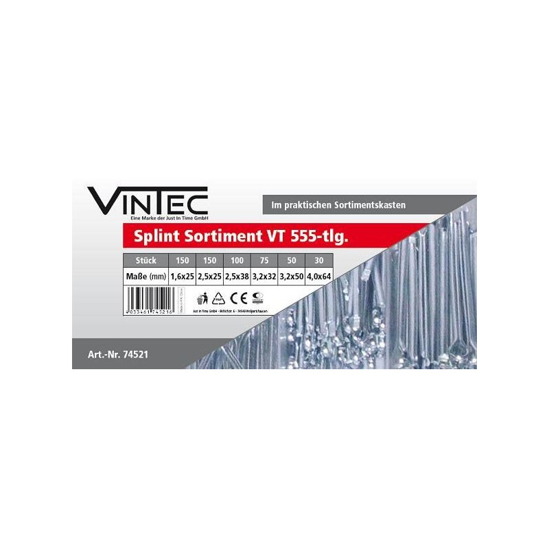 Vintec Závlačky VT 555 Vintec Závlačky VT 555
