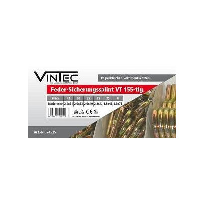 Vintec Pružinové závlačky VT155
