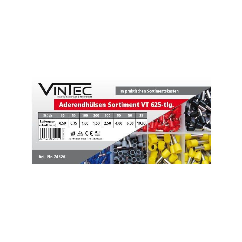 Vintec Káblové dutinky VT625 Vintec Káblové dutinky VT625