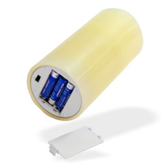 DEMA LED sviečky z pravého vosku, 4 ks