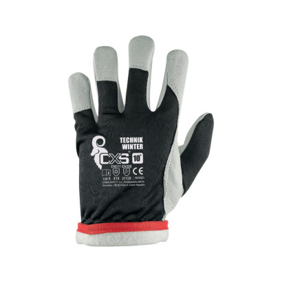 Rukavice CXS TECHNIK WINTER, zimné, kombinované, veľ. 08