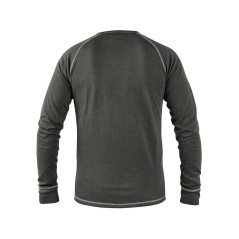 Tričko CXS ACTIVE, funkčný, dlhý rukáv, pánske, sivé, veľ. 2XL