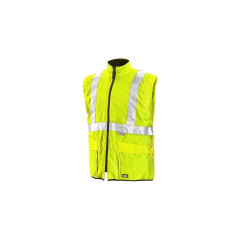 Bunda CXS LONDON, výstražná, pánska 5V1. žlto-modrá, veľ. 2XL