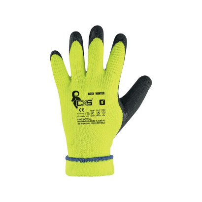 Rukavice CXS ROXY WINTER, zimné, máčané v latexe, veľ. 10