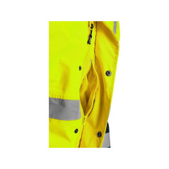 Bunda CXS OXFORD, výstražná, pánska, žlto-modrá, veľ. 3XL