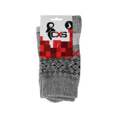 Zimné ponožky SKI, sivé, veľ. 47