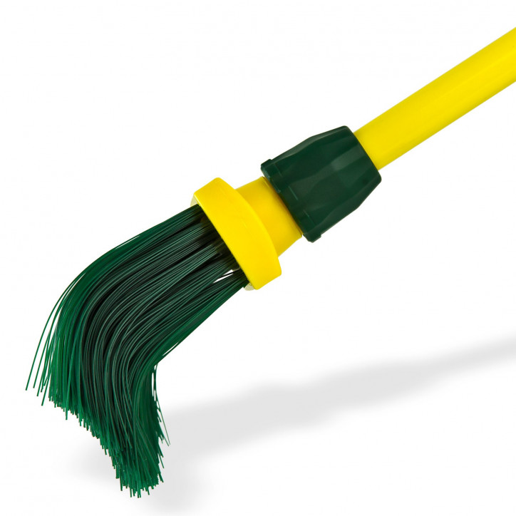 Metla so zahnutými štetinami 40 cm a teleskopickou rukoväťou 88-142 cm Metla so zahnutými štetinami 40 cm a teleskopickou rukoväťou 88-142 cm