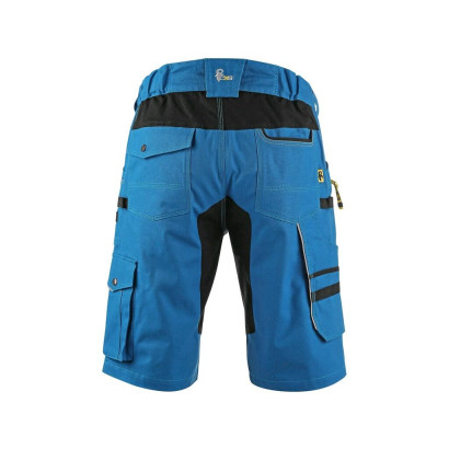 Kraťasy CXS STRETCH, pánske, stredne modré-čierne, veľ. 62
