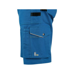 Kraťasy CXS STRETCH, pánske, stredne modré-čierne, veľ. 62