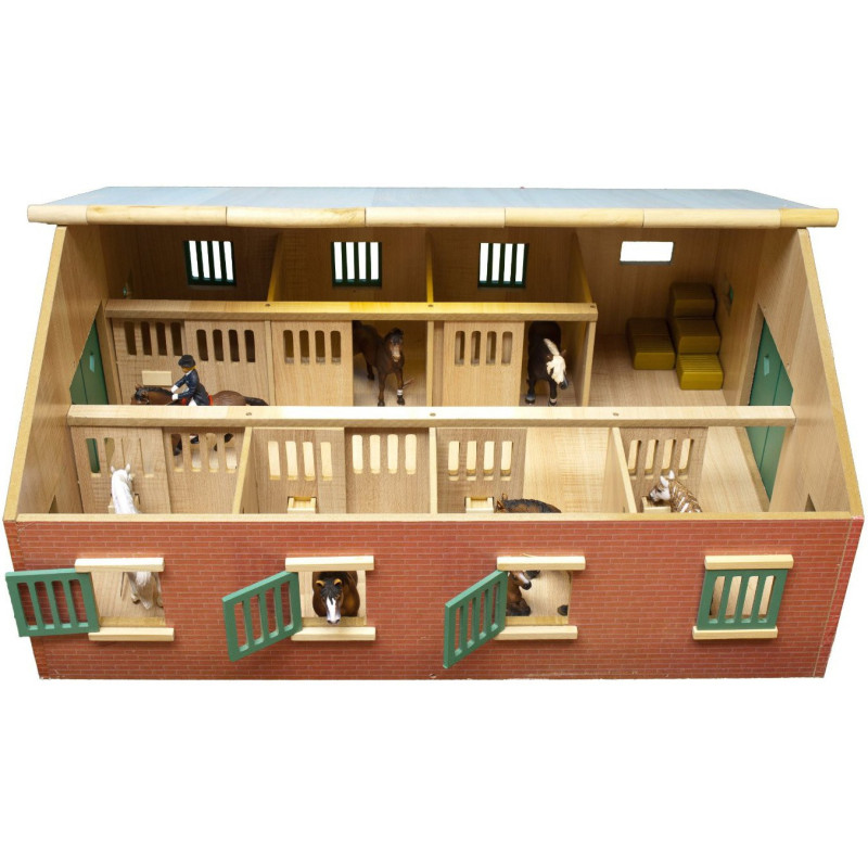 Stajňa pre kone so 7 boxmi Kids Globe 1:24 Stajňa pre kone so 7 boxmi Kids Globe 1:24