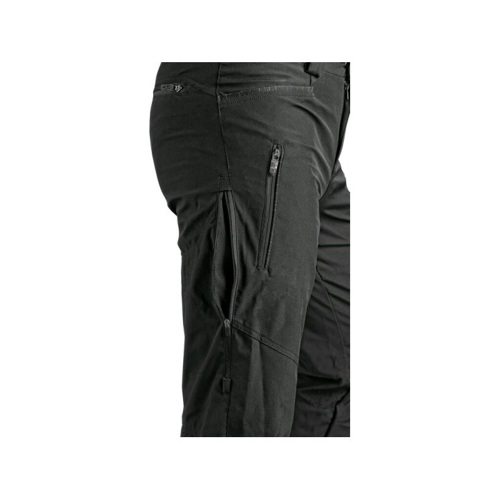 Nohavice CXS AKRON, pánske, softshell, čierne, veľ. 54