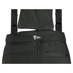 Nohavice CXS TRENTON, zimné softshell, pánske, čierne, veľ. 62