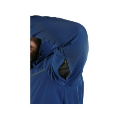 Bunda CXS STRETCH, pánska, softshell, tmavo modrá, veľ. M