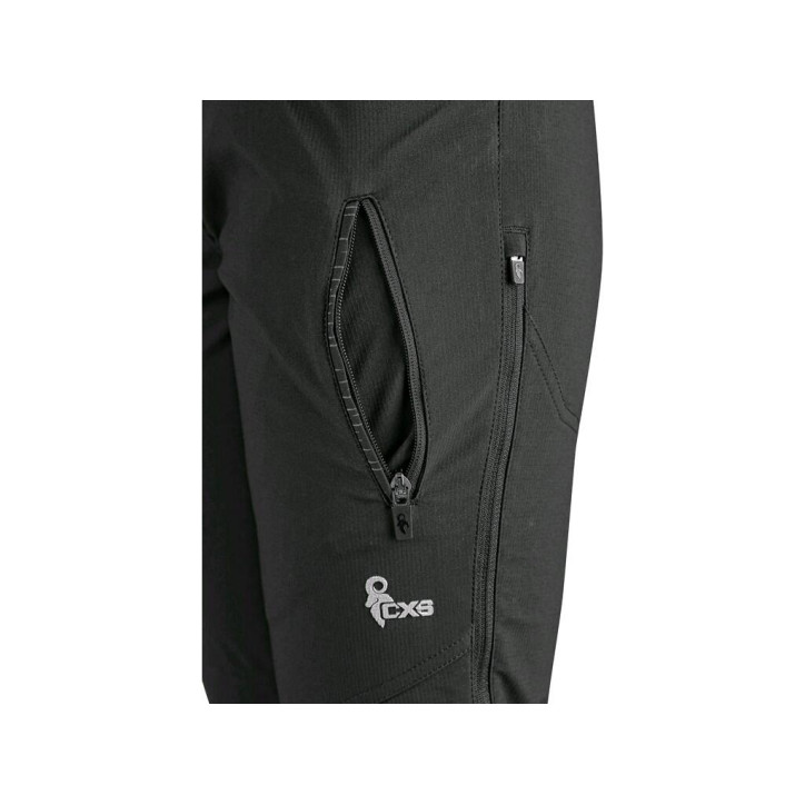 Nohavice CXS AKRON, dámske, softshell, čierne, veľ. 46