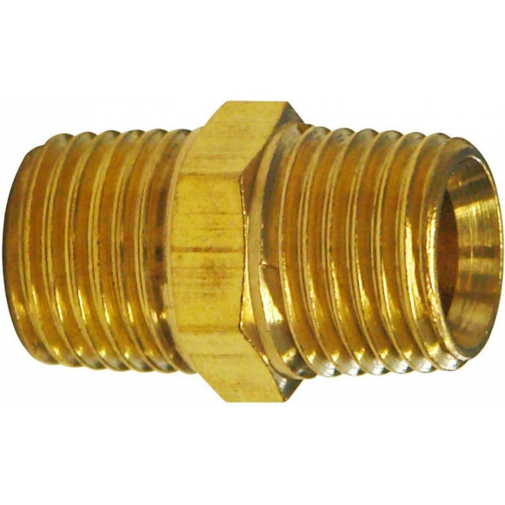 Dvojitá vsuvka 1/4" AG x 3/8" AG Dvojitá vsuvka 1/4" AG x 3/8" AG