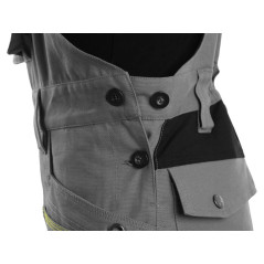 Záhradníky CXS STRETCH, dámske, sivo - čierne, veľ. 40