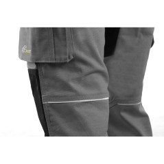 Záhradníky CXS STRETCH, dámske, sivo - čierne, veľ. 46