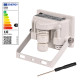 LED svietidlo Slim 10 W, biele
